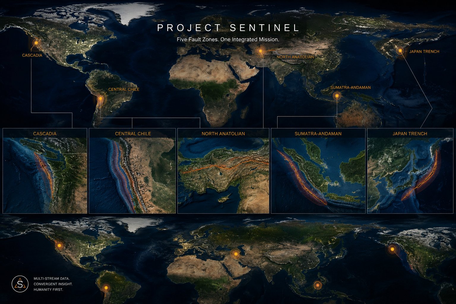Project Sentinel Five Fault Zones